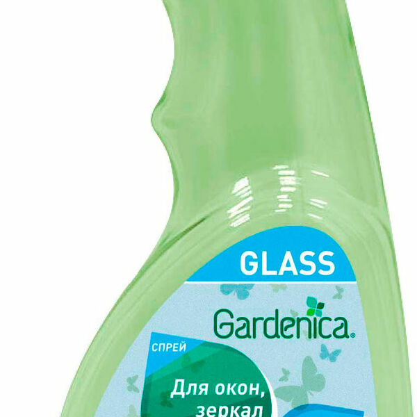 Спрей Gardenica для мытья окон и зеркал и пластика 500 мл