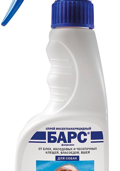 Спрей АВЗ Барс инсектоакарицидный для собак 200 мл