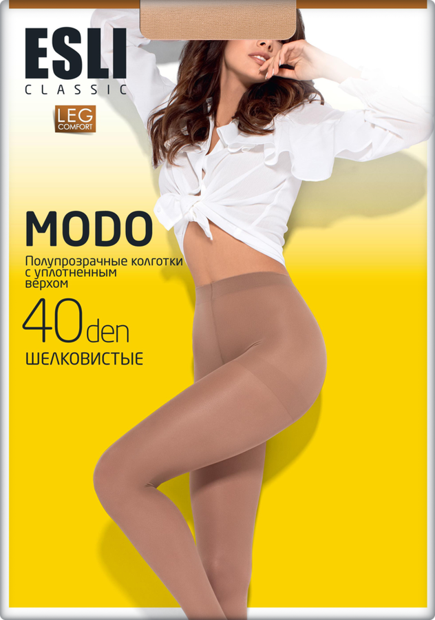 

Колготки женские Esli Modo 40 den, visone 3, Арт. 8С-38СПЕ