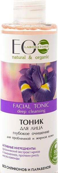 Тоник для лица Eo Laboratorie Глубокое очищение 200мл