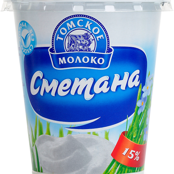 Сметана Томское молоко 15%
