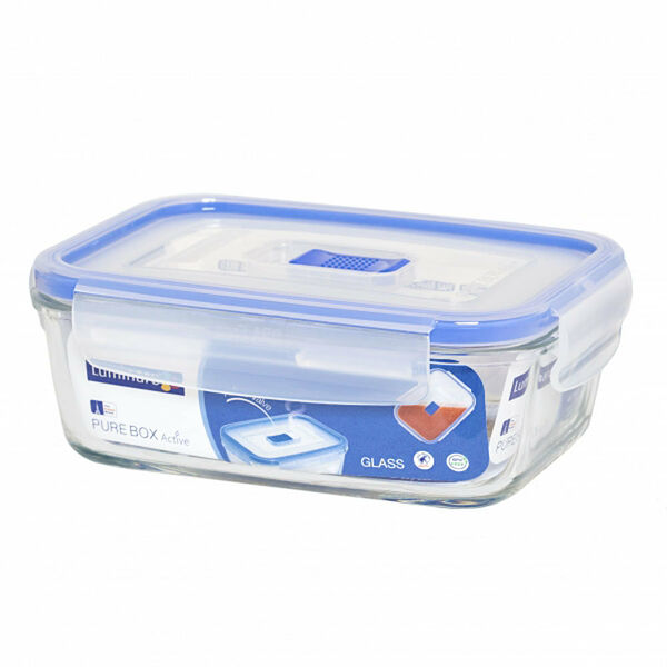 Контейнер стеклянный Luminarc Purebox Active прямоугольный 1.22л