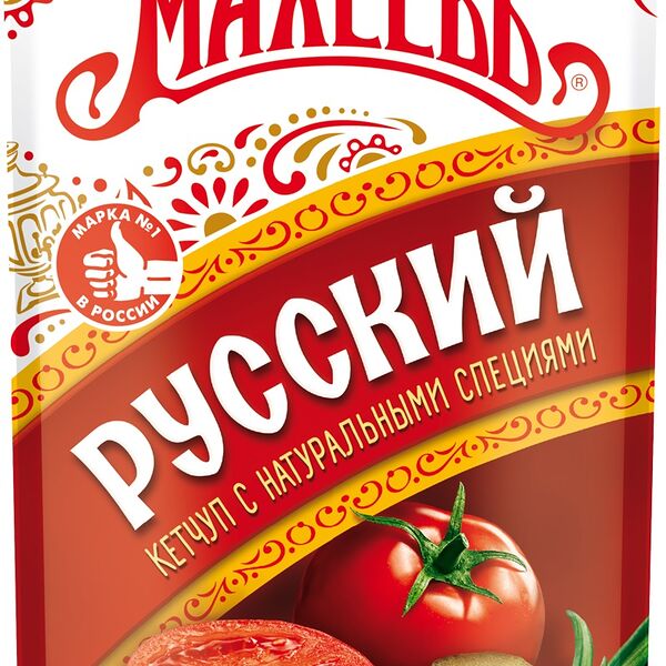 Кетчуп махеевъ 300 г русский дой-пак