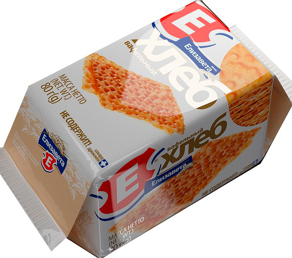 Хлеб вафельный Елизавета  80г