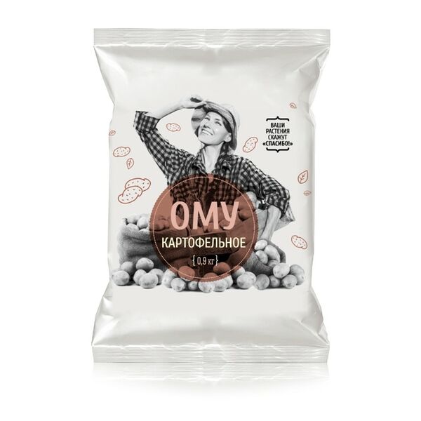 Удобрение органическое минеральное ОМУ Картофельное, 0,9кг