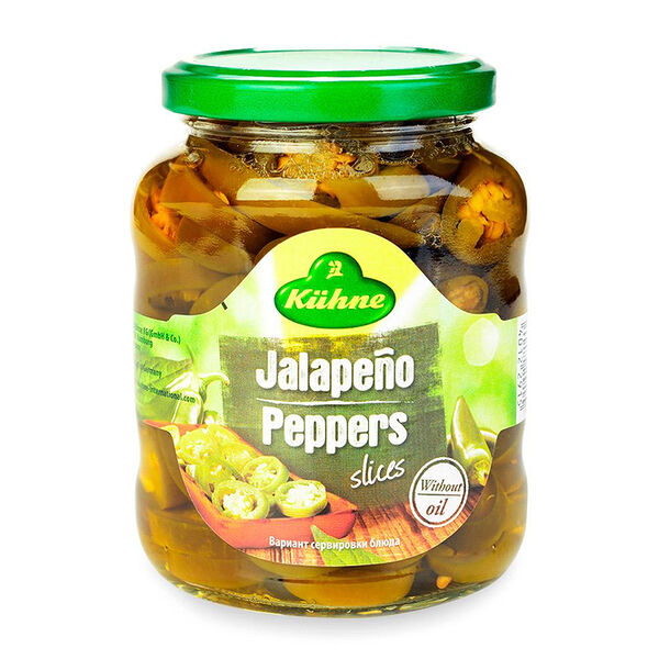 Перец Халапеньо Kühne резаный