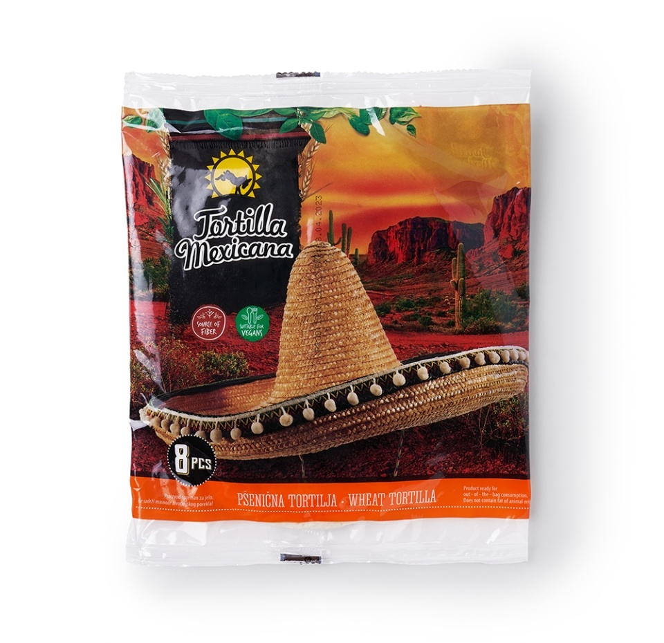 

Тортилья Tortilla Mexicana пшеничная 8 шт. 320 г