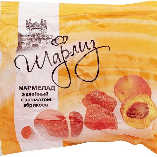 Мармелад Шарлиз желейный со вкусом абрикоса, 300г