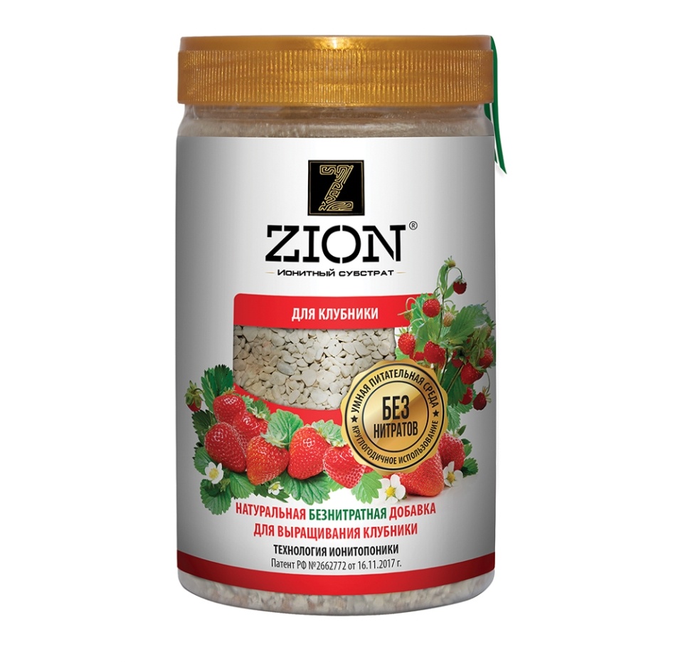 

Ионитный субстрат для клубники Zion
