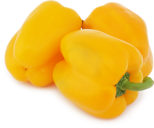 Перец желтый вес до 500г