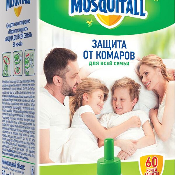 Жидкость от комаров Mosquitall 60 ночей