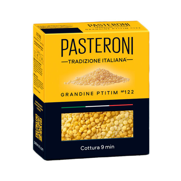 Изделия макаронные Pasteroni Грандине Птитим №122 грА в/с 400г