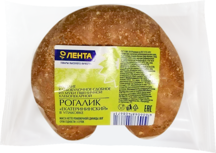 

Рогалик Лента Екатерининский 80 г