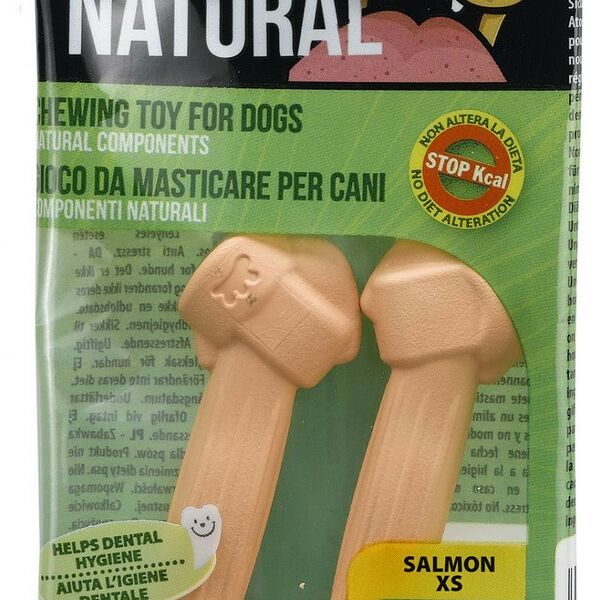 Ferplast игрушка-кость Goodb Nat Bag Salmon со вкусом лосося для собак XS