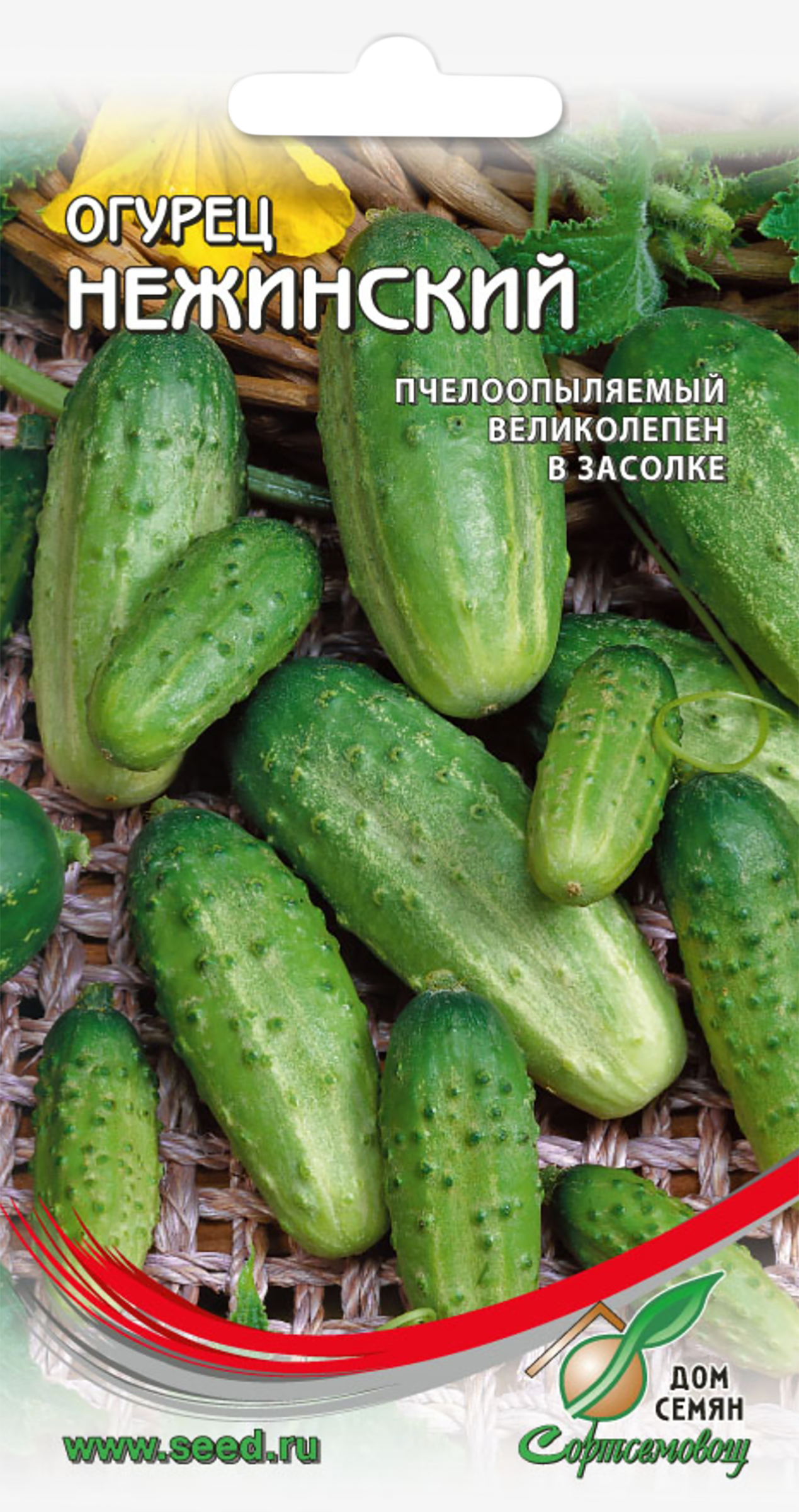

Семена ДОМ СЕМЯН Огурец Нежинский, 10шт