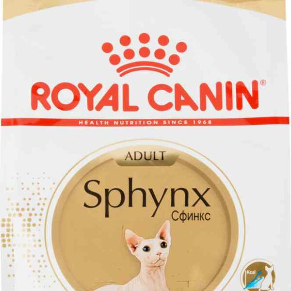 Сухой корм для взрослых кошек старше 12 месяцев породы Сфинкс Royal Canin Adult Sphynx