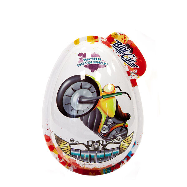 Пластиковое яйцо с игрушкой Бигфуты или Мотики