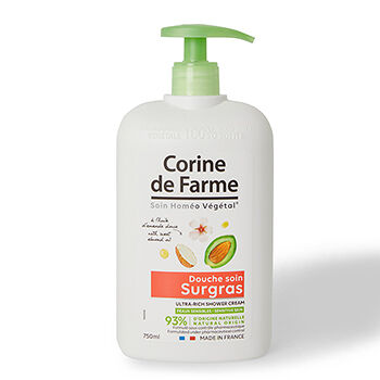 Гель Corine de Farme для душа ультра-питание Сладкий Миндаль Laboratoires sarbec sa 750мл, Франция