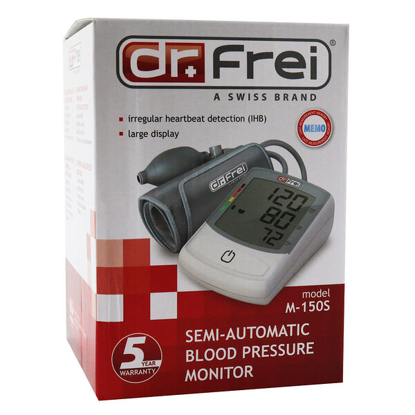 Полуавтоматический измеритель артериального давления Dr.Frei модель M-150S