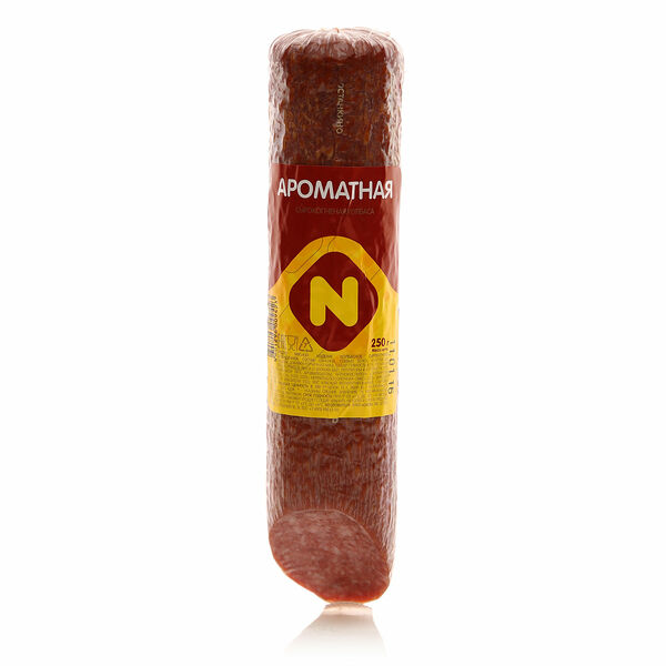 Колбаса сырокопченая Ароматная ТМ Останкино