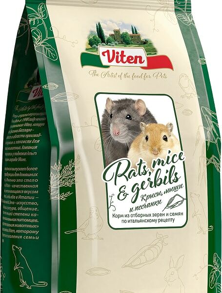 Корм для крыс мышей и песчанок Viten 400г