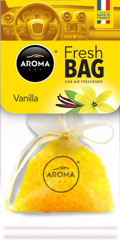 

Ароматизатор воздуха AROMA CAR Fresh Bag Vanilla, арома-саше, подвесной
