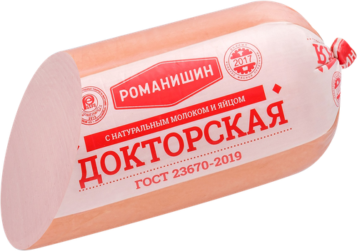 

Колбаса вареная РОМАНИШИН Докторская, категория А, мини, весовая