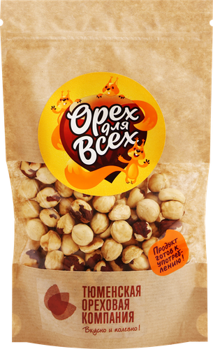 

Фундук ОРЕХ ДЛЯ ВСЕХ жареный, 150г