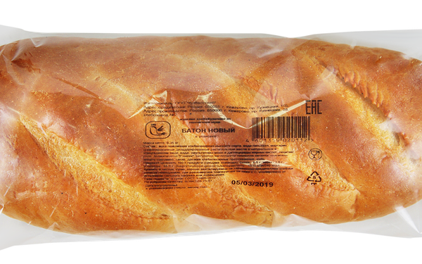 Батон Кузбассхлеб Новый