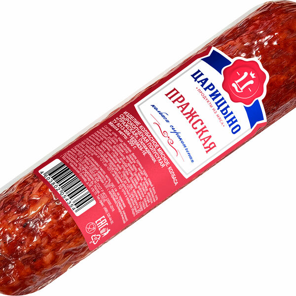 Колбаса сырокопченая Царицыно Пражская , 200 г