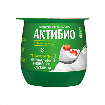 Йогурт Актибио клубника 1.7% 160г
