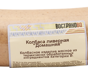 Колбаса ливерная Домашняя Востряково, 400г