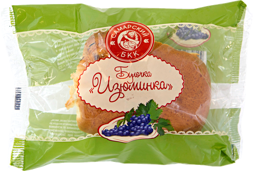 

Булочка СБКК Изюминка, 120г
