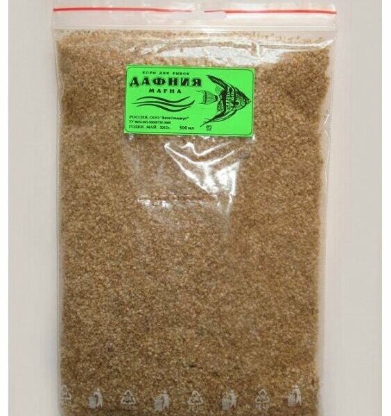 Корм для рыб и рептилий Витастандарт Дафния, 500 мл