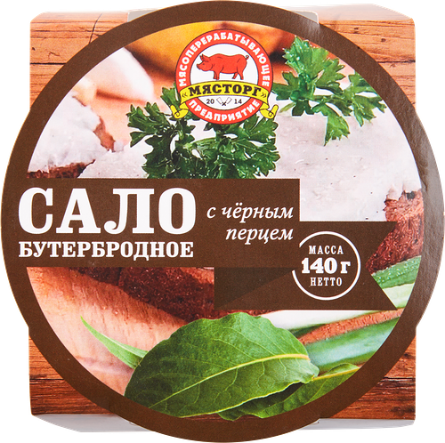 Сало Мясторг Бутербродное, 140г