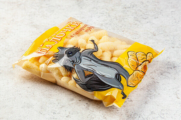 Палочки кукурузные в сахарной пудре