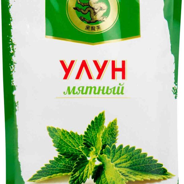 Чай чёрный Черный дракон Улун Мятный