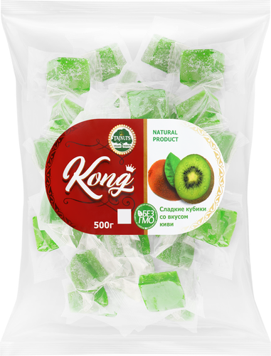 

Киви кубик фас вес до 300г