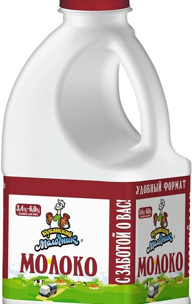Молоко Кубанский Молочник 3.4-6% 720г