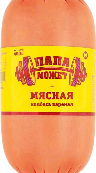 Колбаса вареная Папа может Мясная 400 г