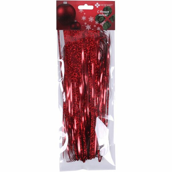Мишура новогодняя Дождик Маркет в ассортименте