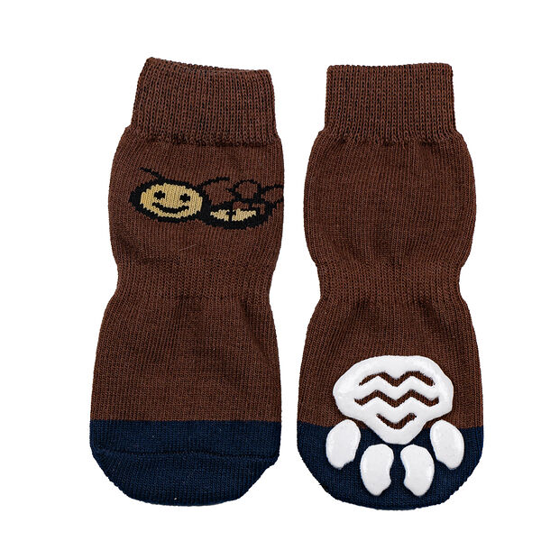 Носки для собак 4XL коричневый (унисекс)