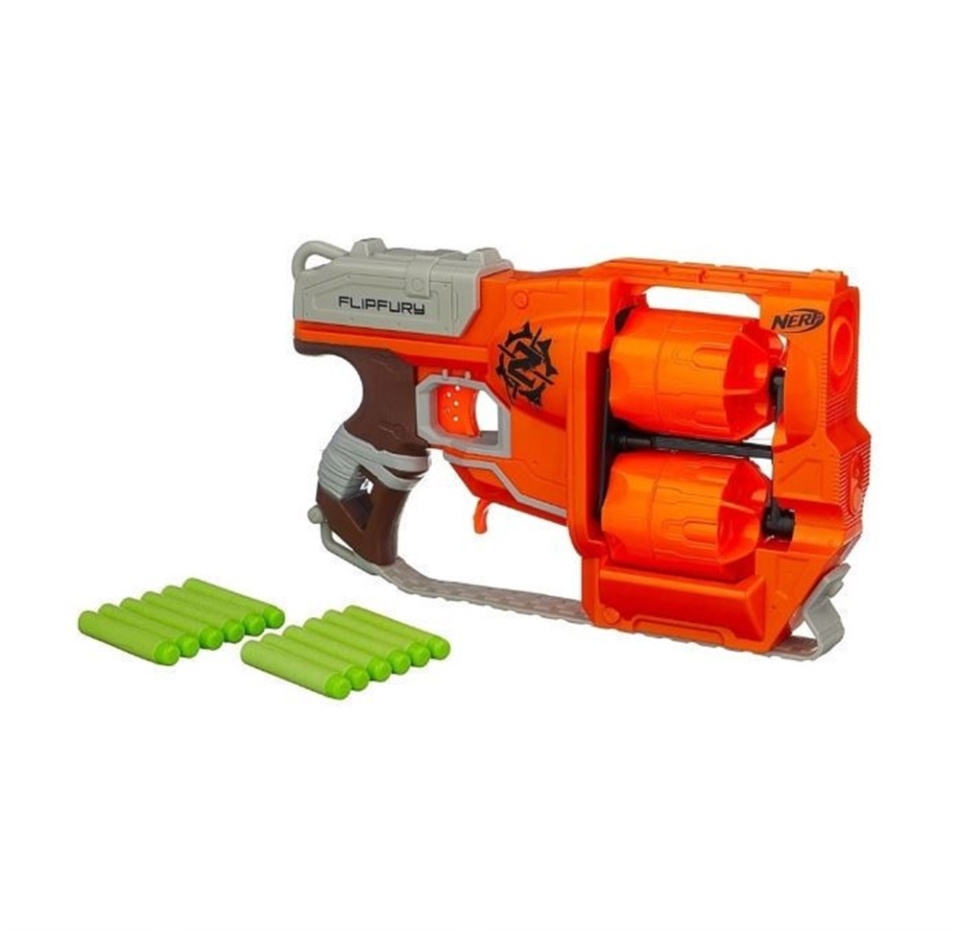 

Игрушка «Бластер Nerf. Zombi Strike. Переворот» 8+, Hasbro, Китай