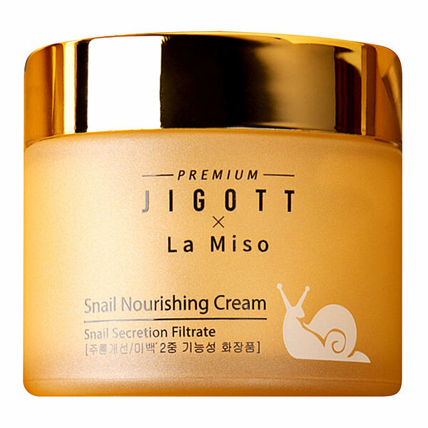 JIGOTT&LA MISO Premium Jigott&La Miso Крем для лица питательный с муцином улитки, 70 мл