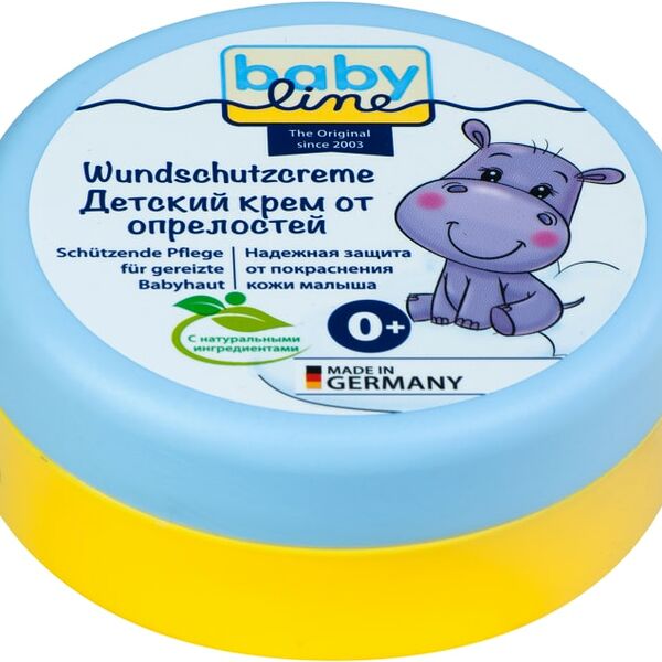 Крем от опрелостей Baby line детский под подгузник с миндальным маслом и пантенолом 150мл