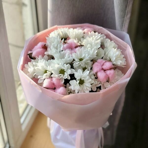 Букет из хризантемы