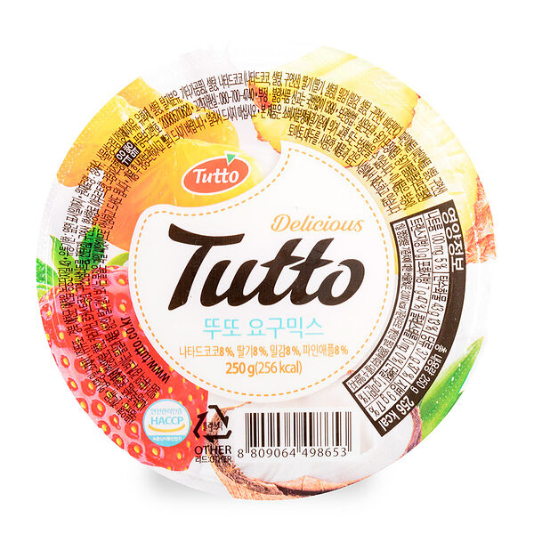 Коктейль фруктовый в кокосовом молоке, Tutto