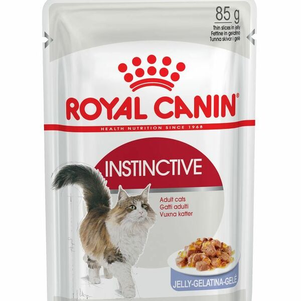Корм для взрослых кошек 1-7 лет Royal Canin Instinctive мелкие кусочки в желе