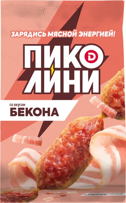 

Колбаски сырокопченые Дымов Пиколини со вкусом бекона 50 г