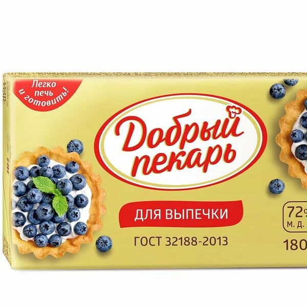 Маргарин Для Выпечки Добрый Пекарь, 180 Г